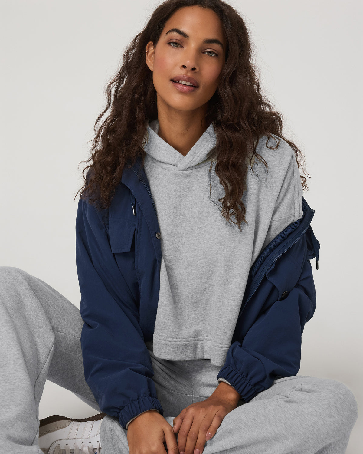 Sedona Pullover Hoodie Light Heather Grey Hoodie | Vuori online - US 8063