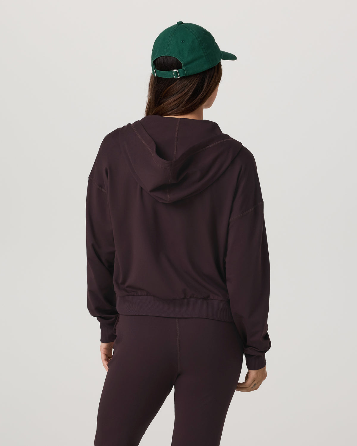 Halo Full Zip Hoodie Women's Raisin Hoodie | Vuori discount - US 9621