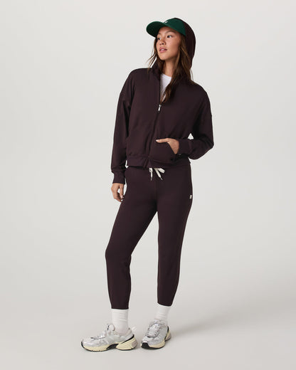 Halo Full Zip Hoodie Women's Raisin Hoodie | Vuori discount - US 9621