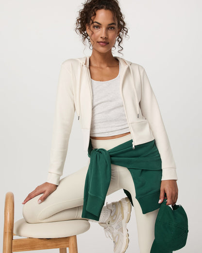 Compose Full Zip Hoodie Women's Marshmallow Jacket | Vuori shop - US 8263
