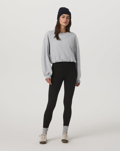 Sedona Bubble Crew Women's Light Heather Grey Crewneck | Vuori sale - US 6968