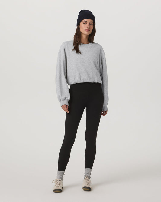 Sedona Bubble Crew Women's Light Heather Grey Crewneck | Vuori sale - US 6968