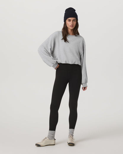 Sedona Bubble Crew Women's Light Heather Grey Crewneck | Vuori sale - US 6968