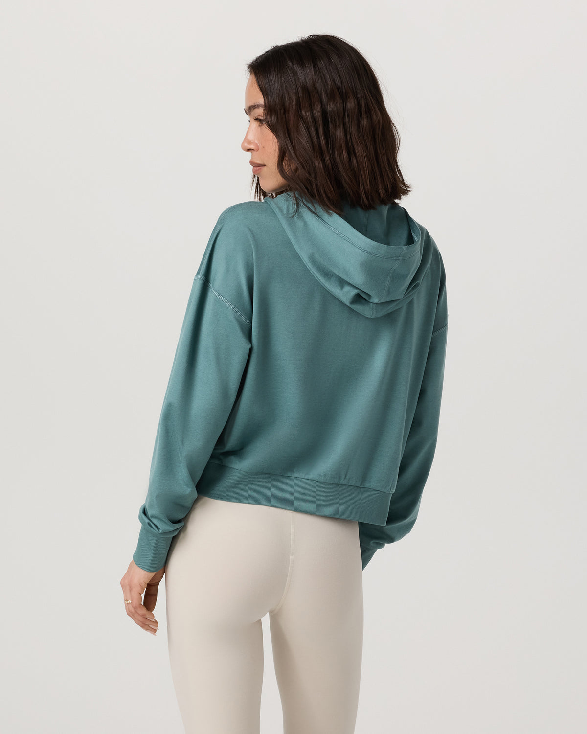 Halo Full Zip Hoodie Women's Bluegrass Heather Hoodie | Vuori onsale - US 8195