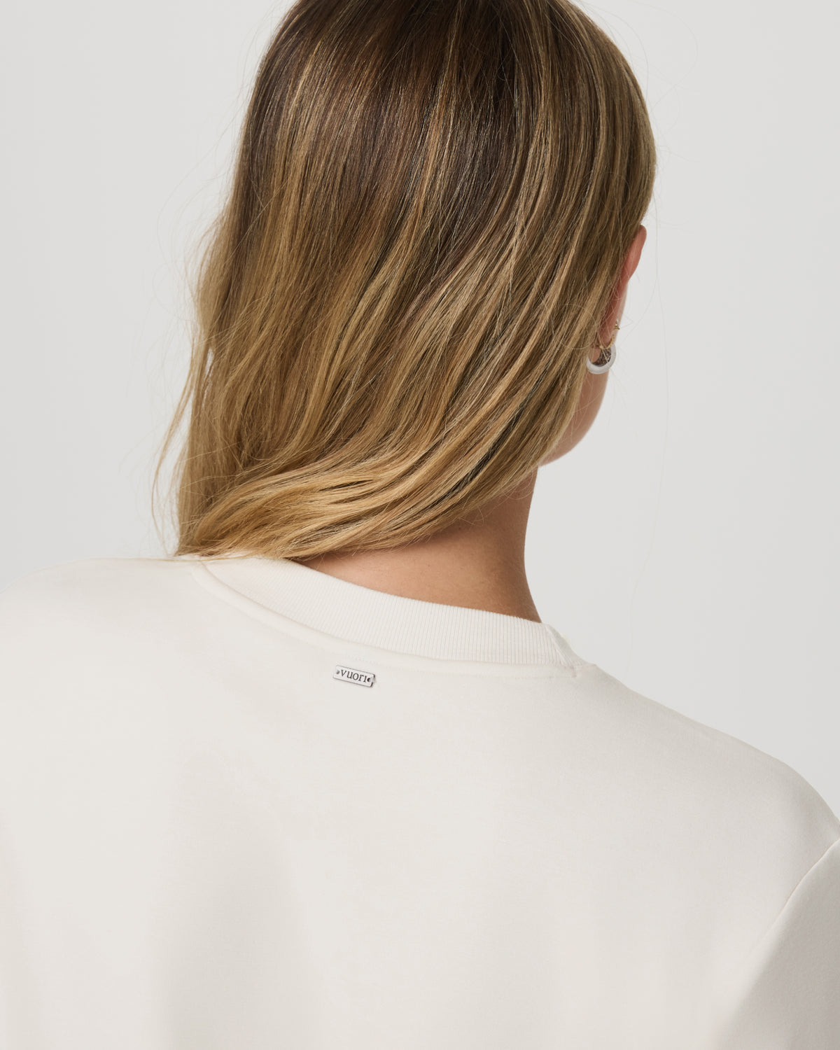 Compose Crew Marshmallow Pullover Fleece Sweatshirt | Vuori discount - US 4196