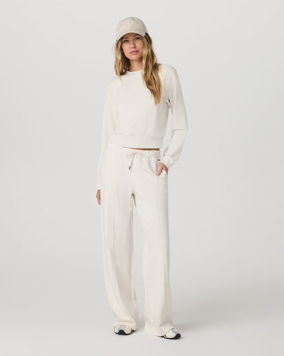 Compose Crew Marshmallow Pullover Fleece Sweatshirt | Vuori discount - US 4196