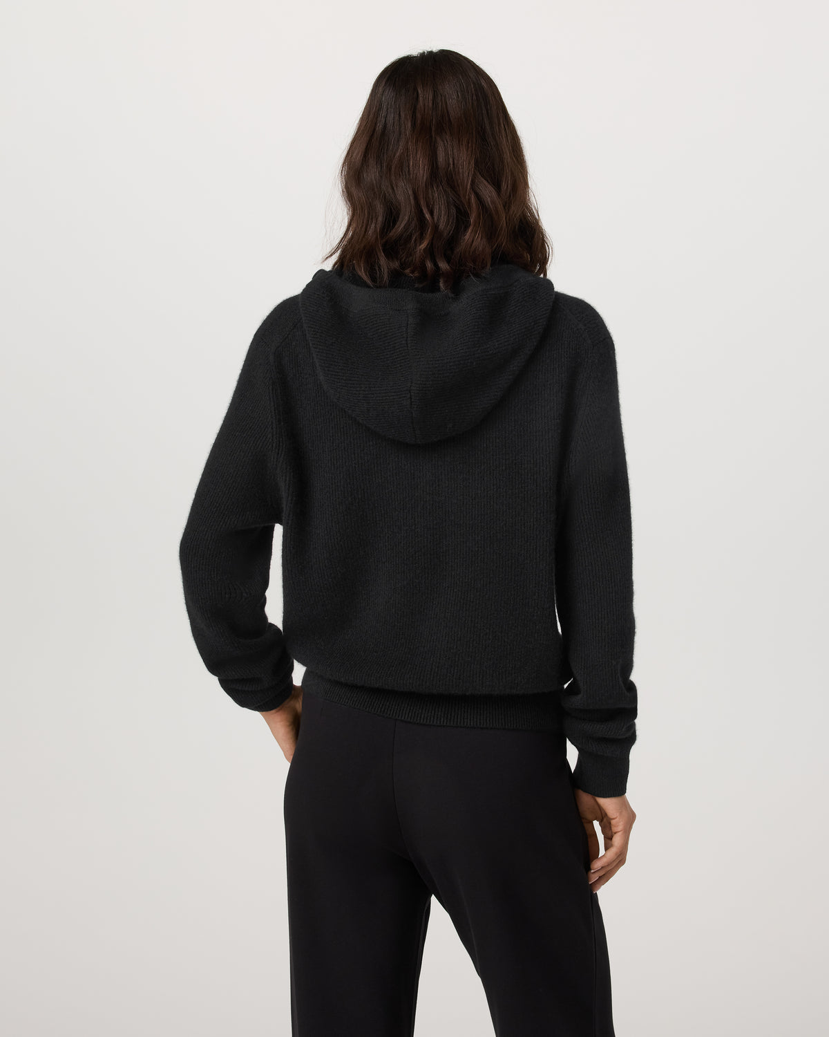Émilie Cashmere Hoodie Women's Black Zip | Vuori for sale - US 3957