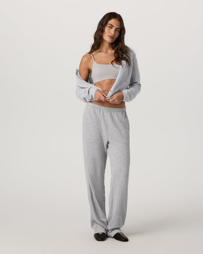 Émilie Cashmere Cardi Women's Pale Grey Heather | Vuori onsale - US 2214