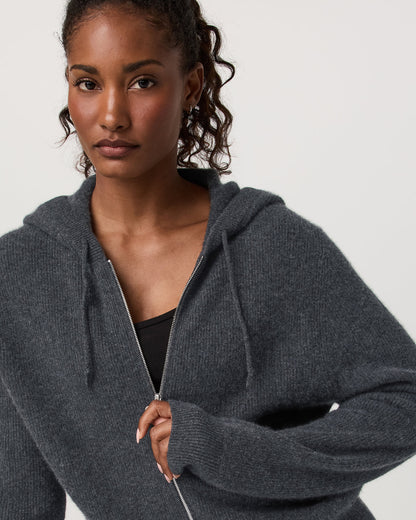 Émilie Cashmere Hoodie Women's Charcoal Heather | Vuori discount - US 9799