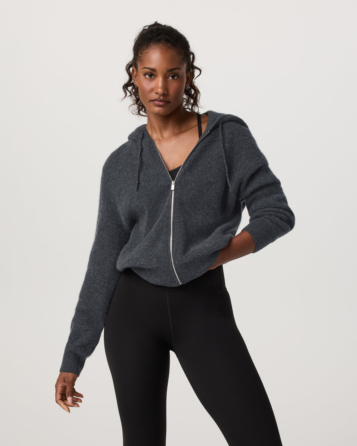 Émilie Cashmere Hoodie Women's Charcoal Heather | Vuori discount - US 9799