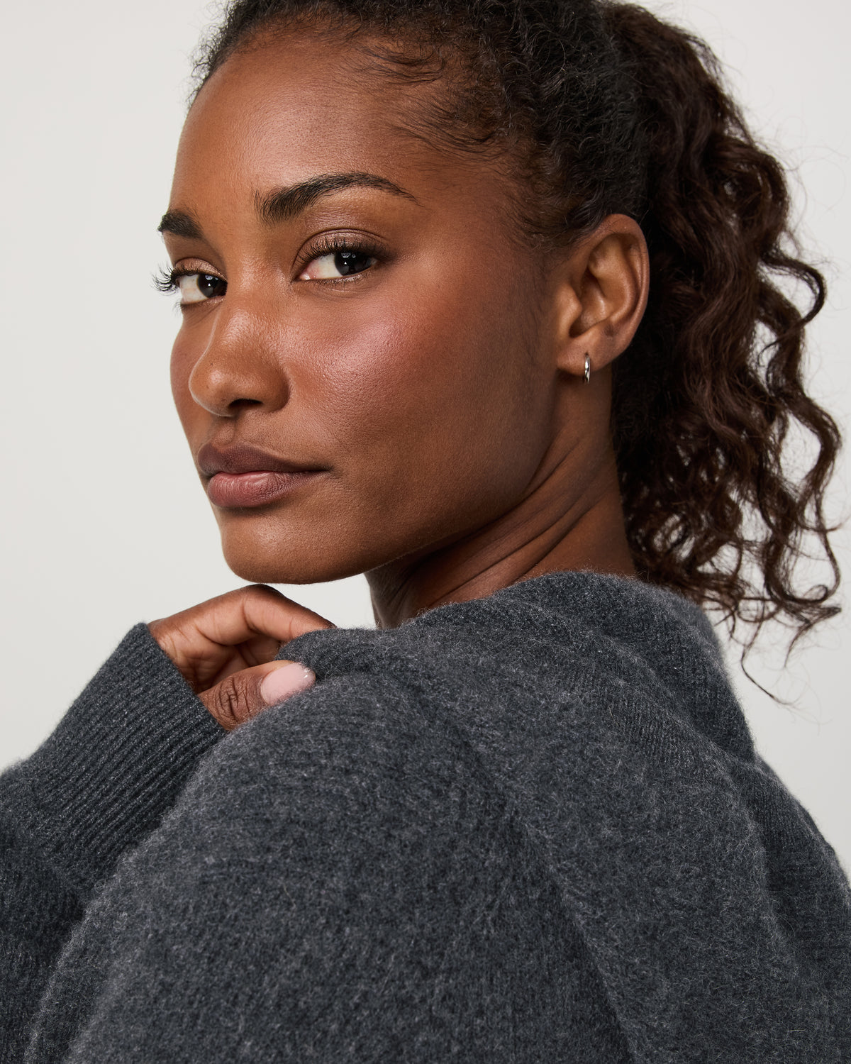 Émilie Cashmere Hoodie Women's Charcoal Heather | Vuori discount - US 9799
