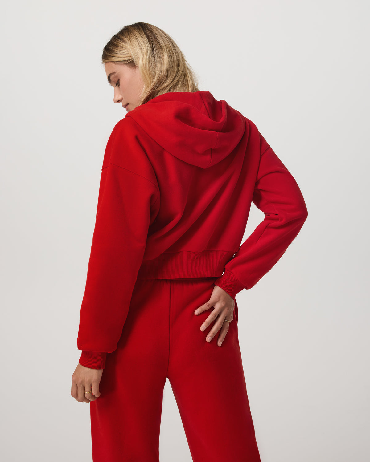 Restore Mini Full Zip Hoodie Women's Cherry Jacket | Vuori outlet - US 5700