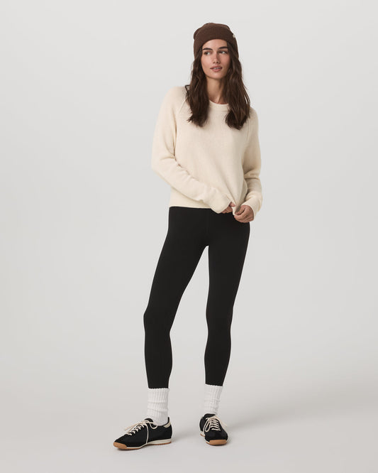 Émilie Cashmere Crew Women's Porcelain Pullover | Vuori onsale - US 4590