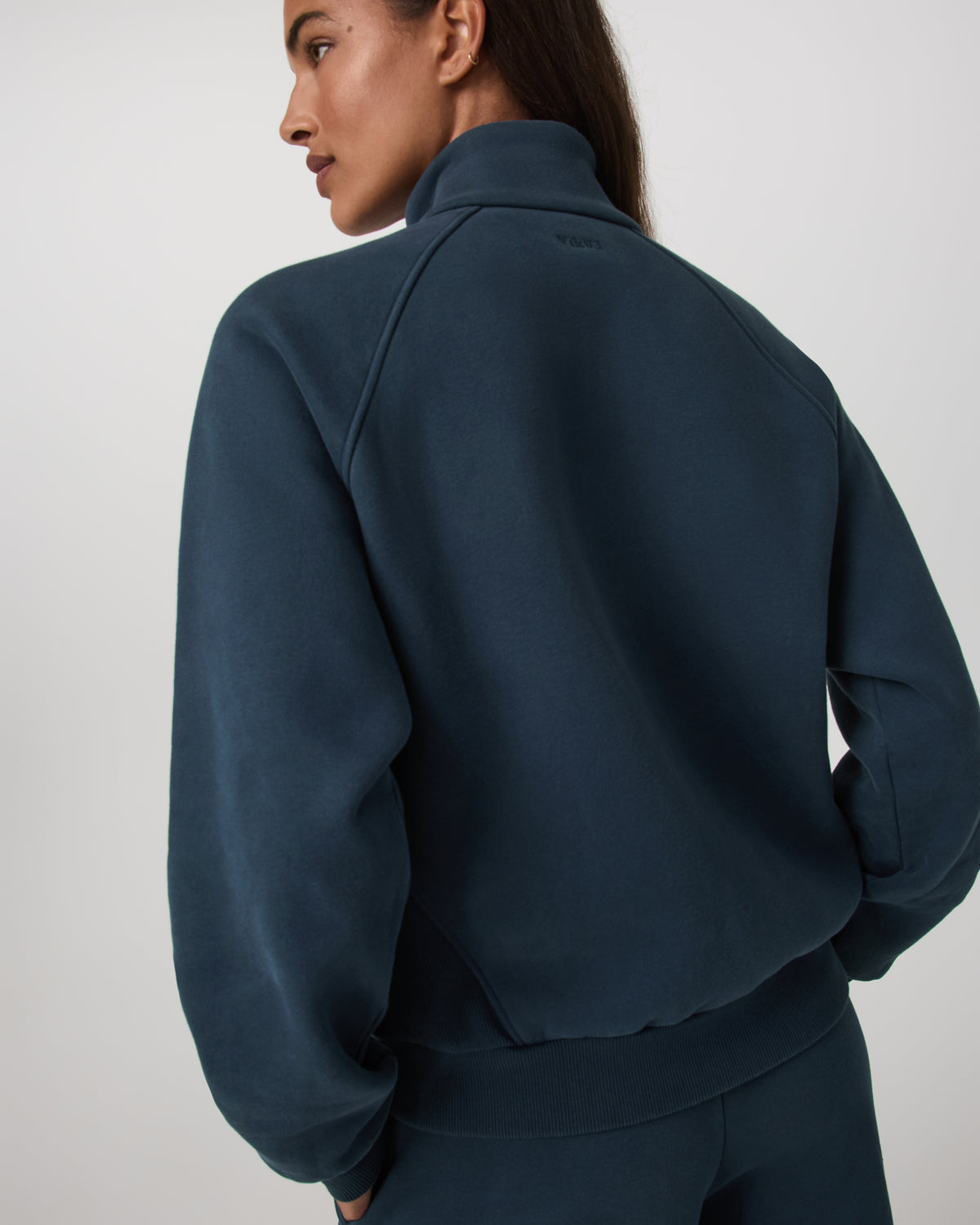 Restore Double Zip Sweatshirt Ocean Blue Full-Zip Fleece | Vuori outlet - US 6773