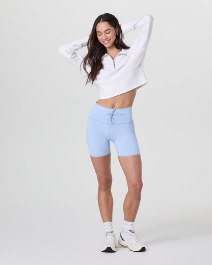 Sedona Cropped Half Zip White | Vuori shop - US 7174