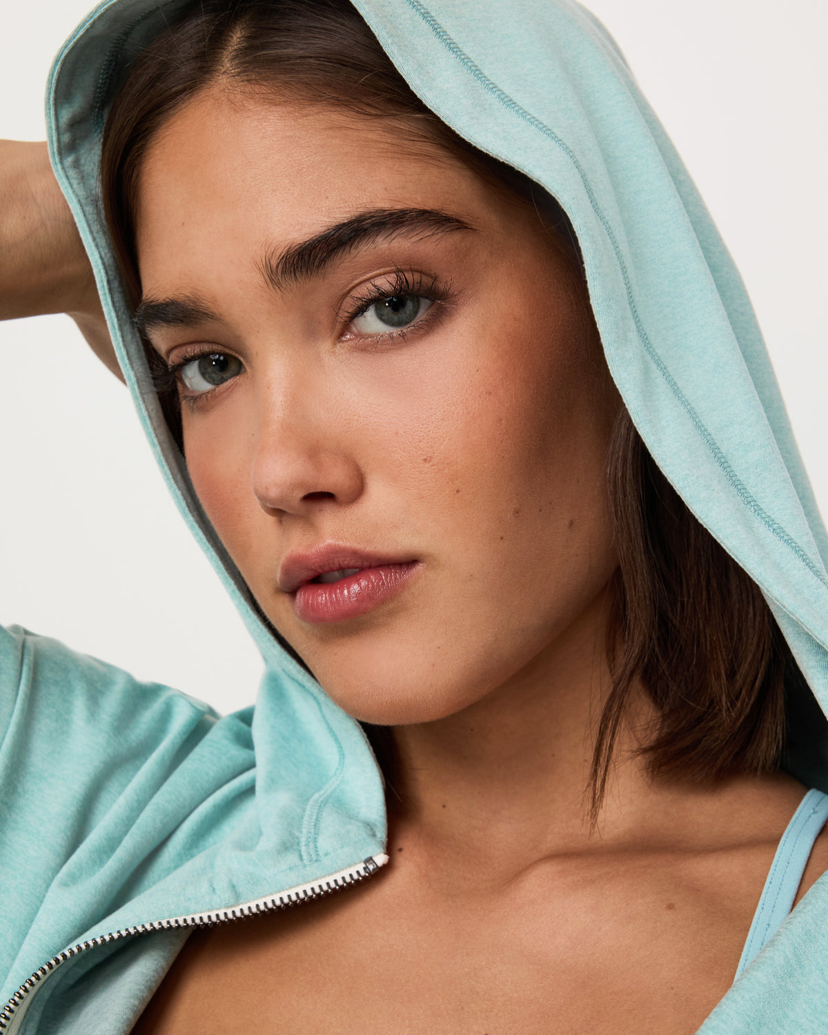 Halo Modern Full Zip Hoodie Sea Spray Heather | Vuori sale - US 5568