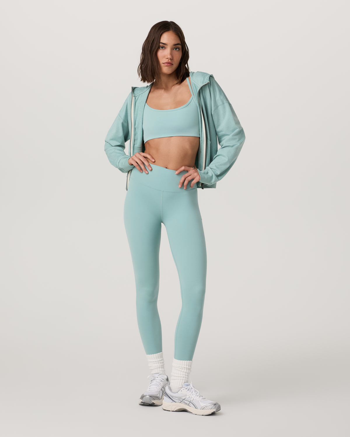 Halo Modern Full Zip Hoodie Sea Spray Heather | Vuori sale - US 5568