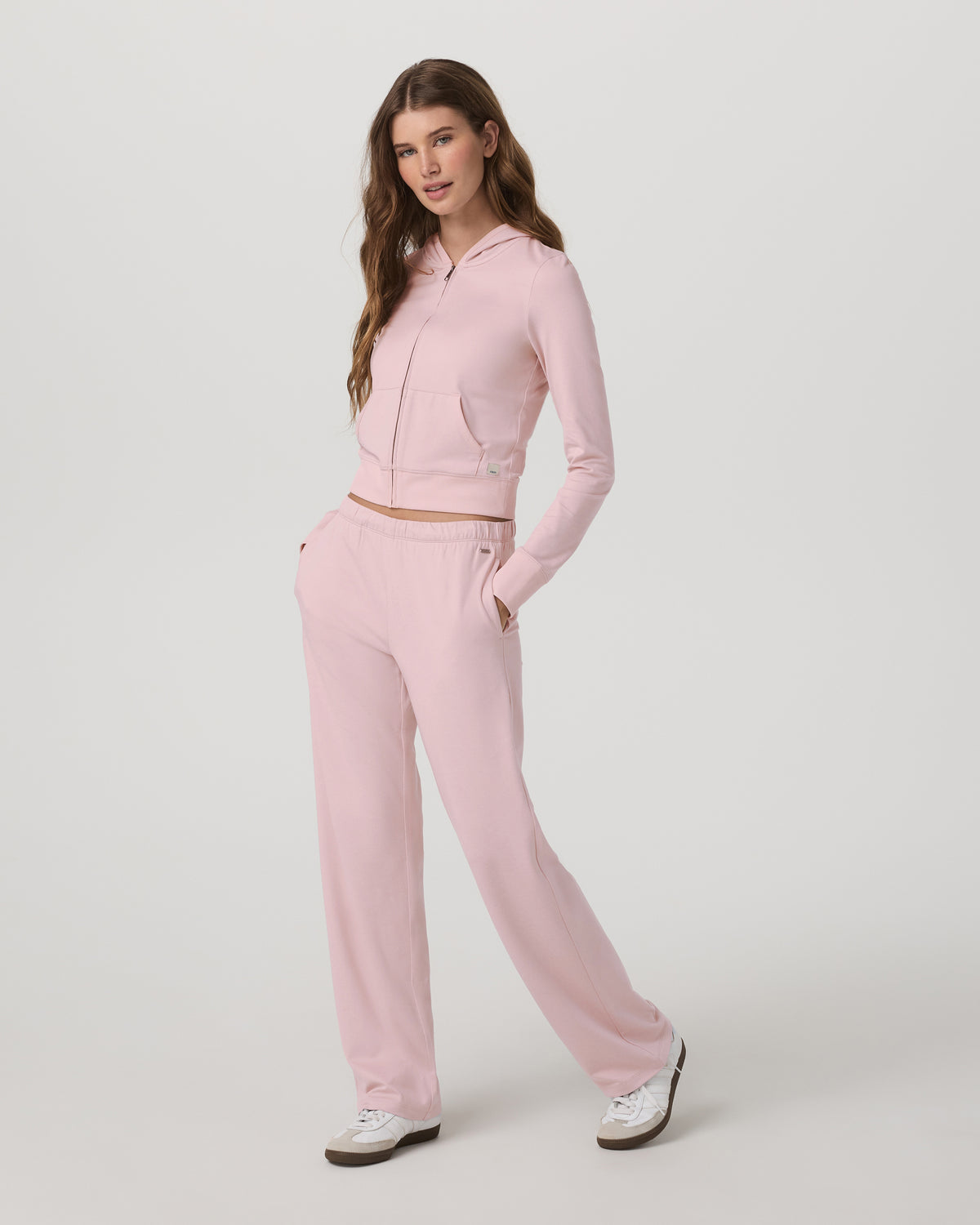 Halo Mini FZ Hoodie Women's Vintage Rose Hoodie | Vuori onsale - US 5816