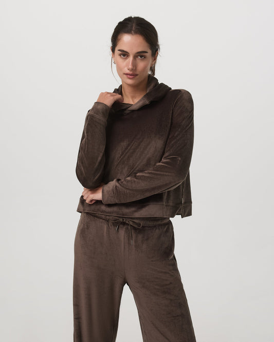 Haven Hoodie Women's Dark Java Hoodie | Vuori for sale - US 7472