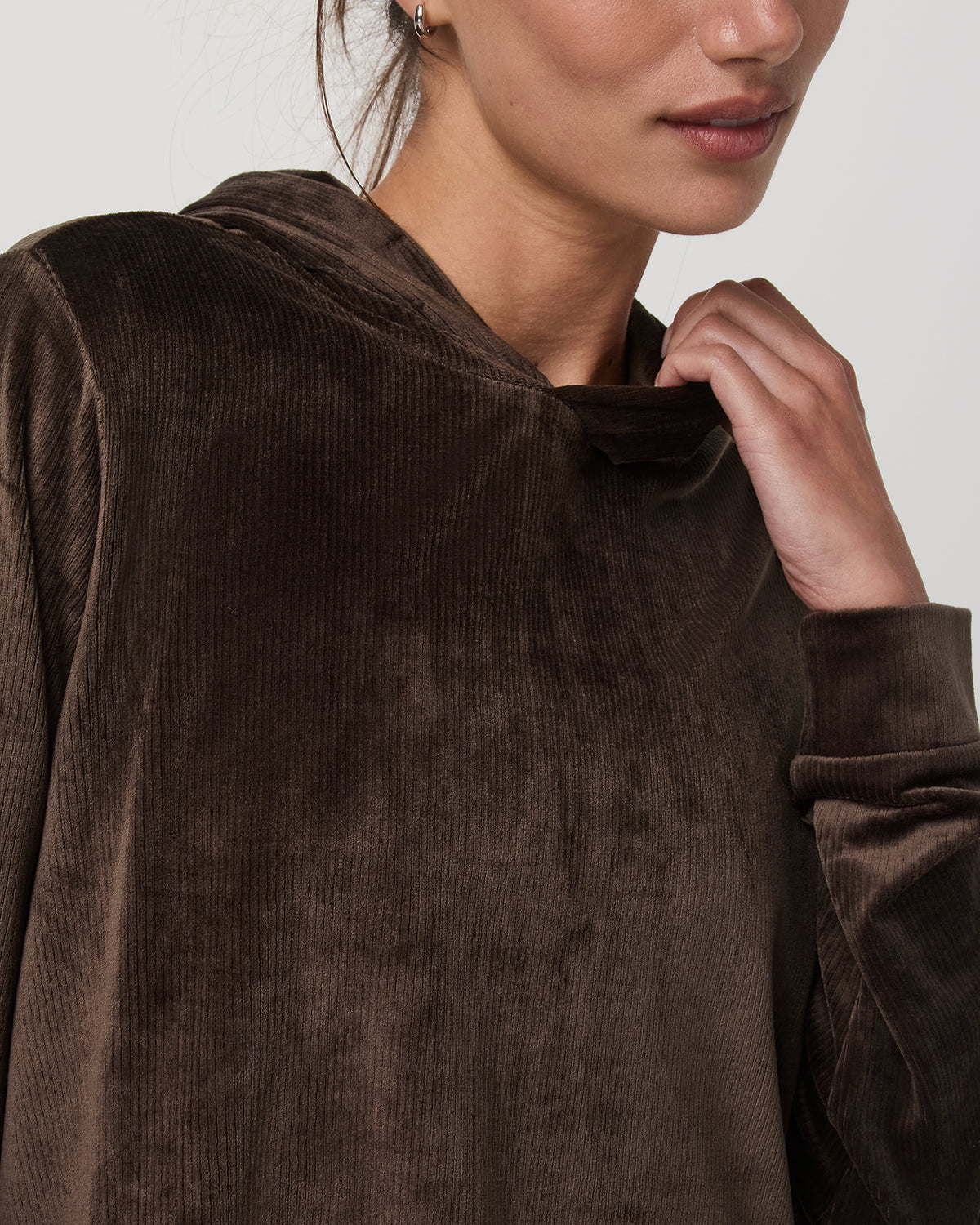 Haven Hoodie Women's Dark Java Hoodie | Vuori for sale - US 7472