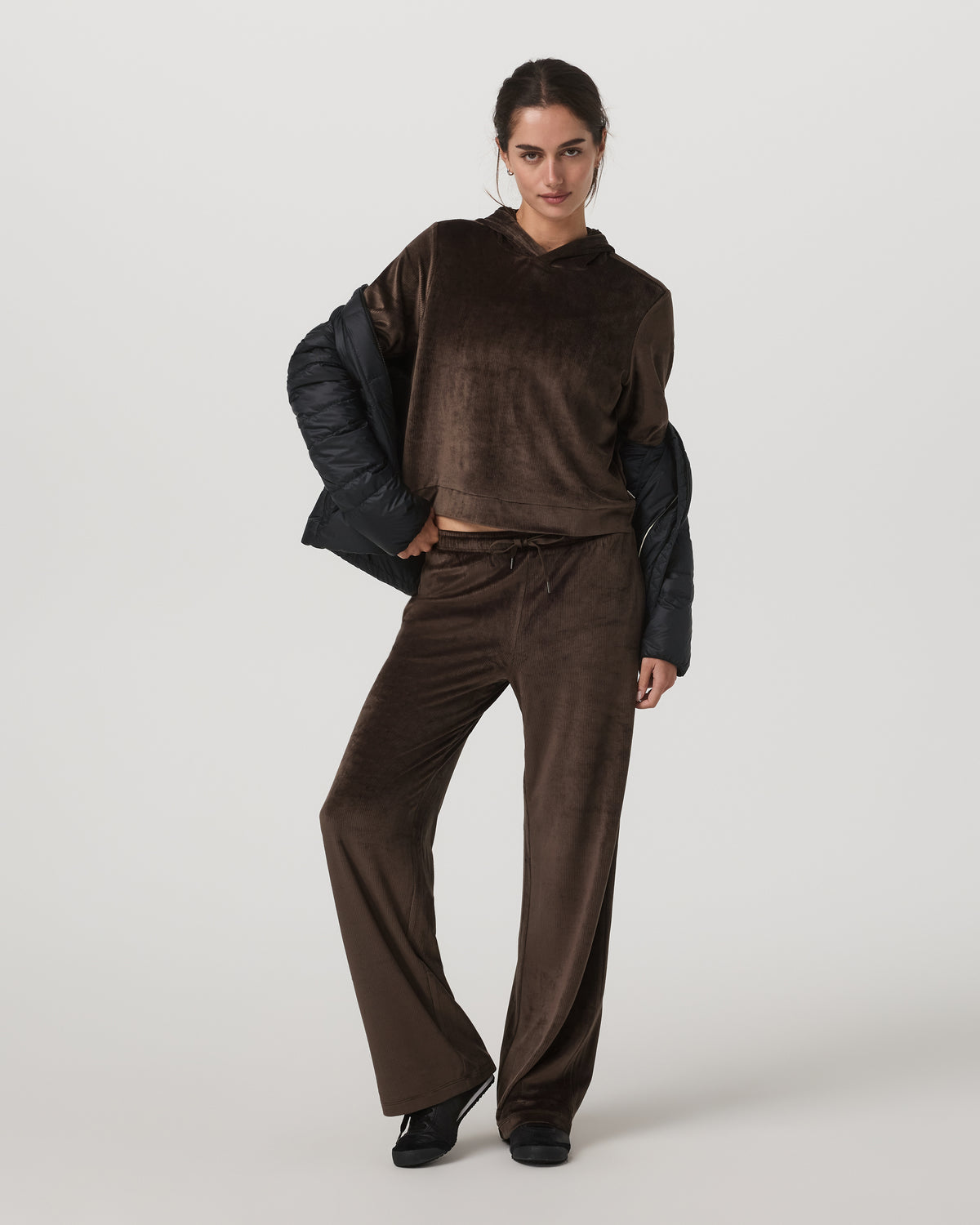 Haven Hoodie Women's Dark Java Hoodie | Vuori for sale - US 7472