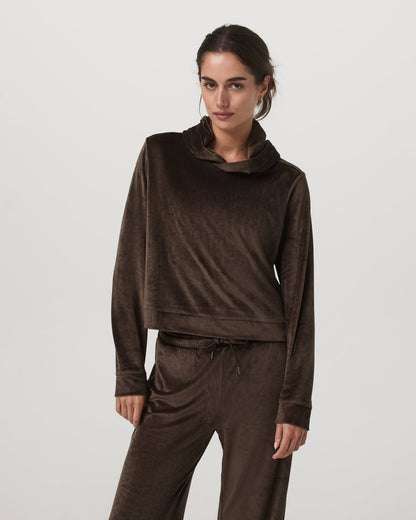 Haven Hoodie Women's Dark Java Hoodie | Vuori for sale - US 7472