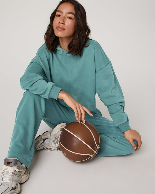 Sedona Pullover Hoodie Bluegrass Oversized Hoodie | Vuori discount - US 3498