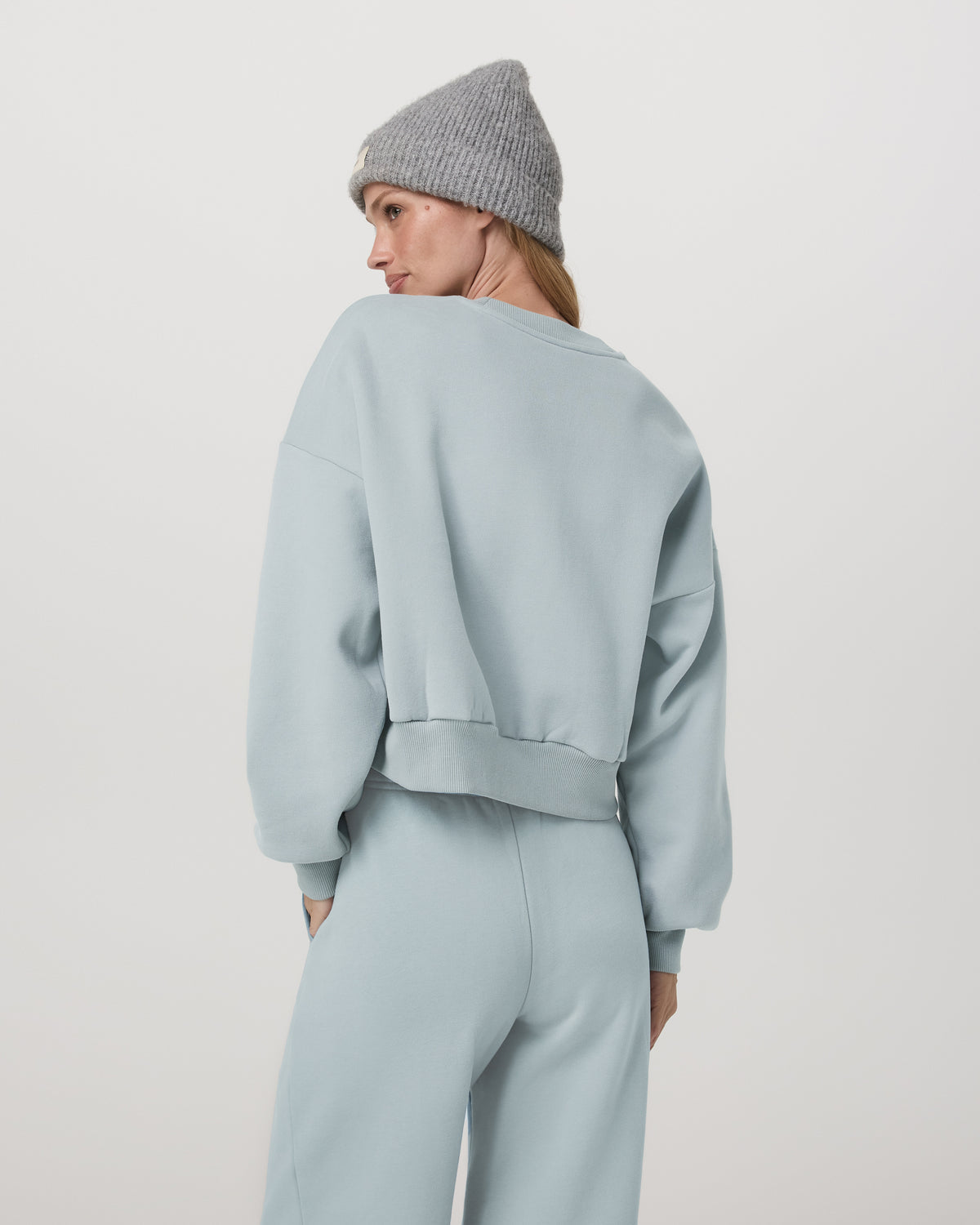 Restore Mini Crew Women's Blue Haze Crewneck | Vuori sale - US 7911