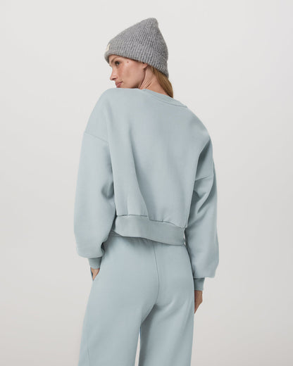 Restore Mini Crew Women's Blue Haze Crewneck | Vuori sale - US 7911