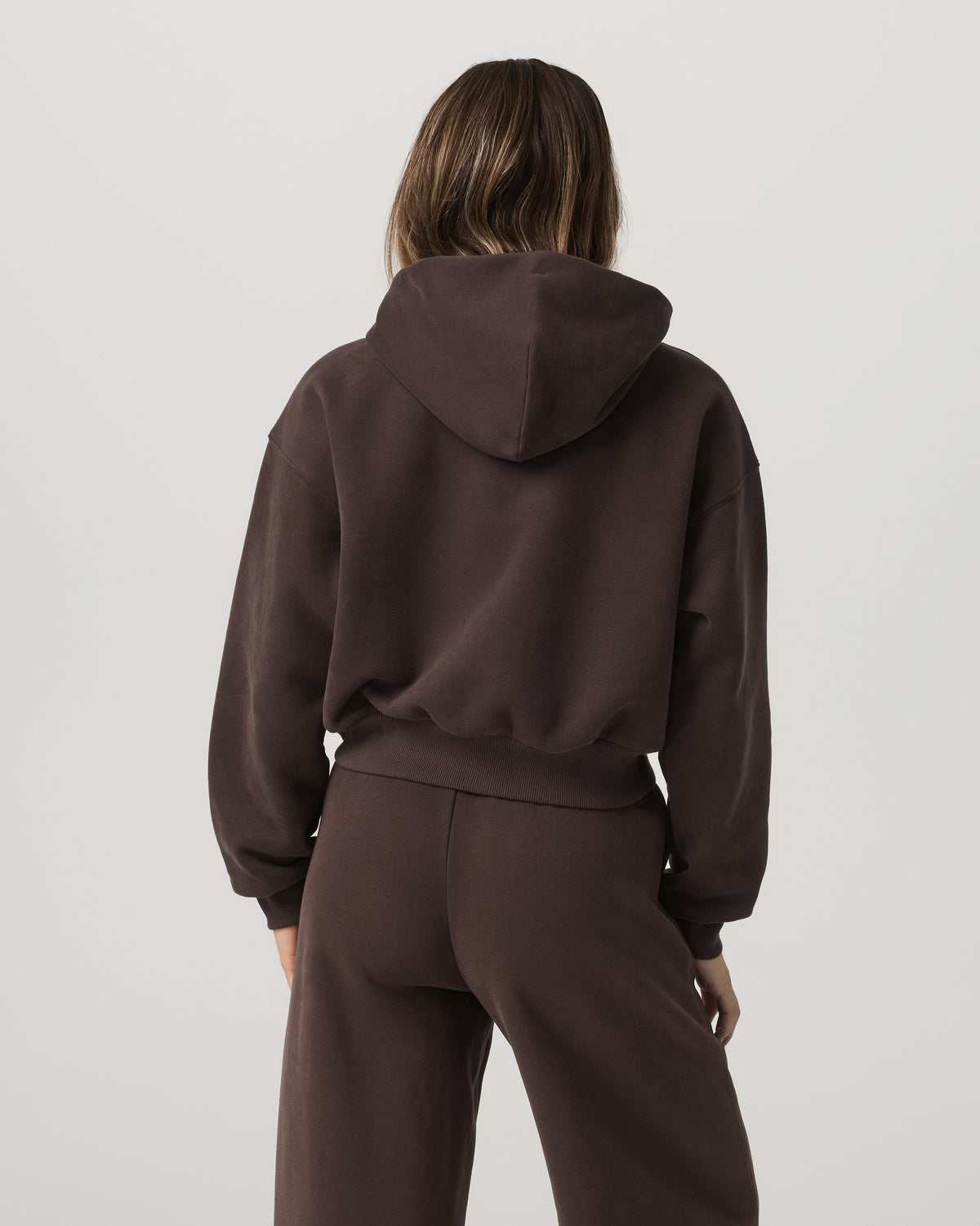 Restore Mini Full Zip Hoodie Women's Java Jacket | Vuori onsale - US 8032