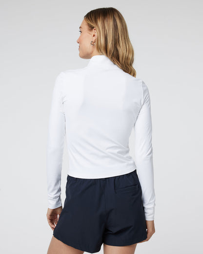 Studio Half Zip Women's White Athletic Pullover | Vuori shop - US 7058