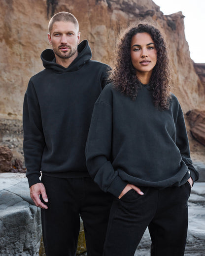 Restore Oversized Hoodie Washed Black | Vuori for sale - US 4546