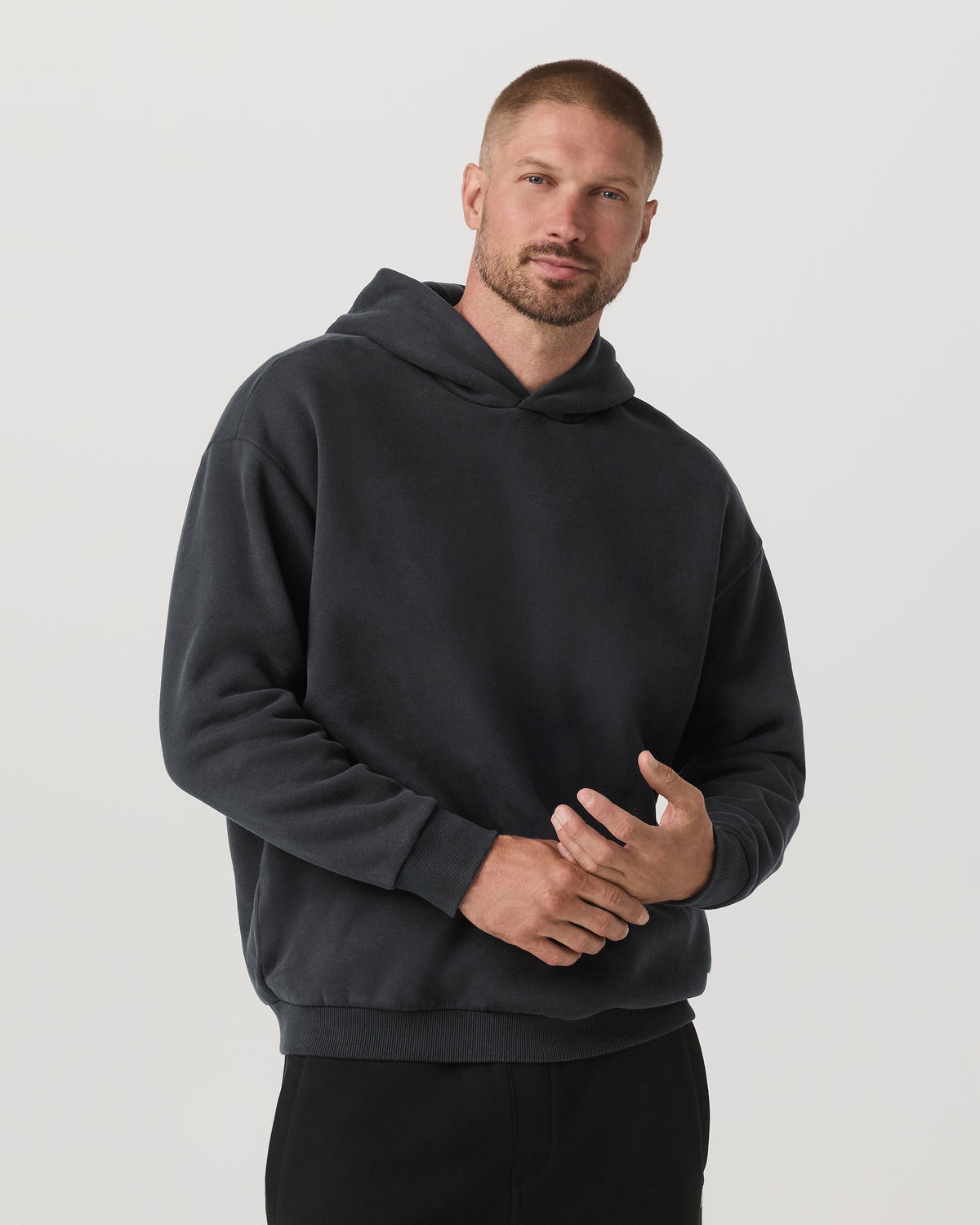 Restore Oversized Hoodie Washed Black | Vuori for sale - US 4546
