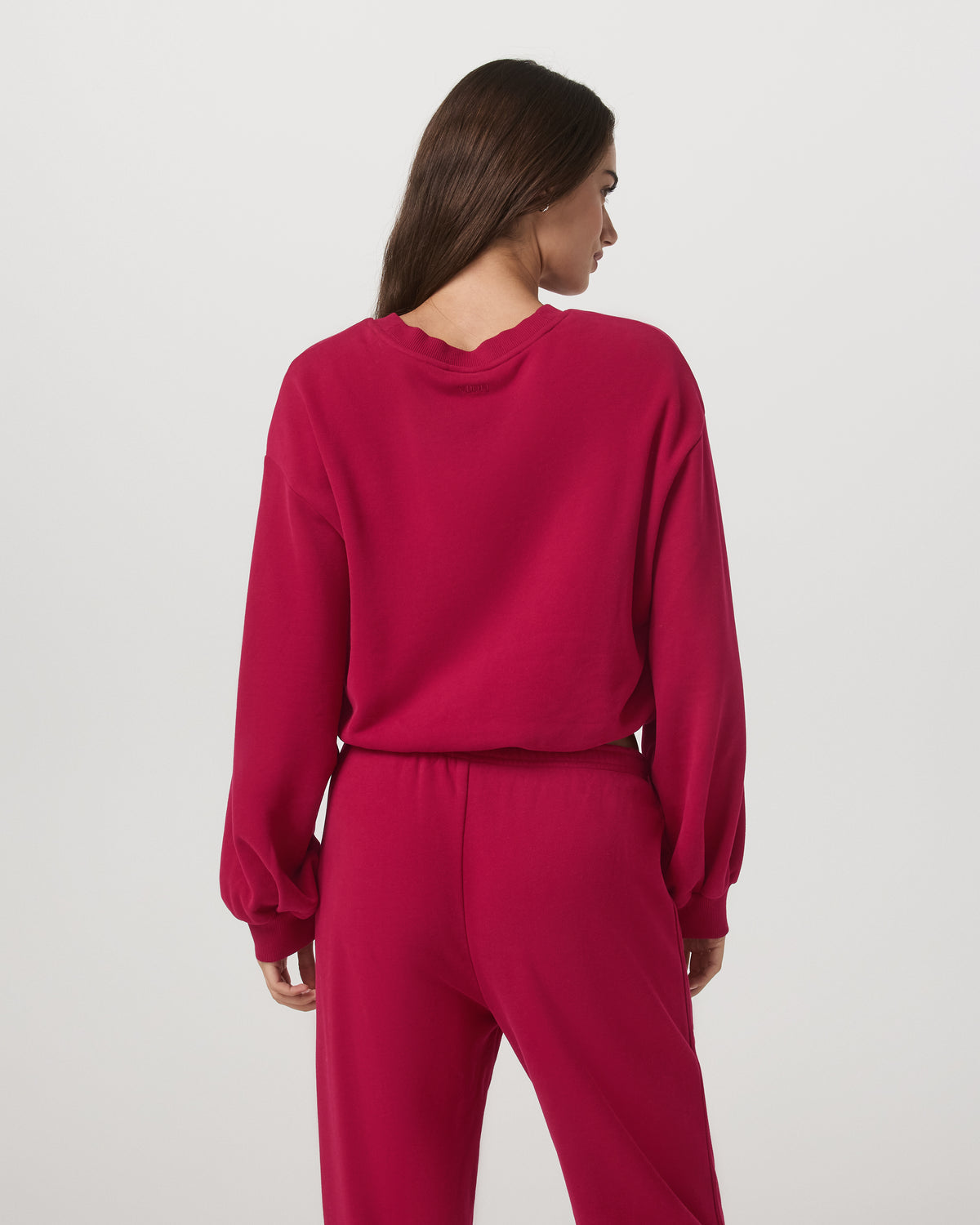 Sedona Bubble Crew Women's Strawberry Pullover Crewneck | Vuori outlet - US 1484