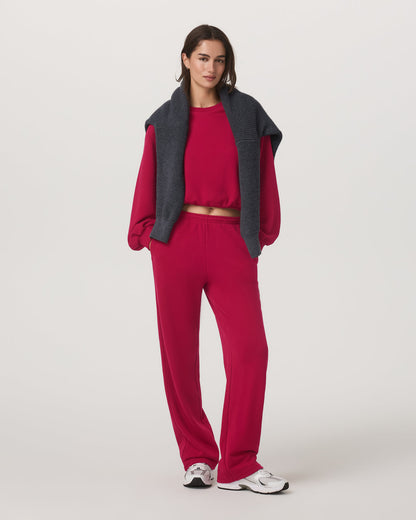 Sedona Bubble Crew Women's Strawberry Pullover Crewneck | Vuori outlet - US 1484
