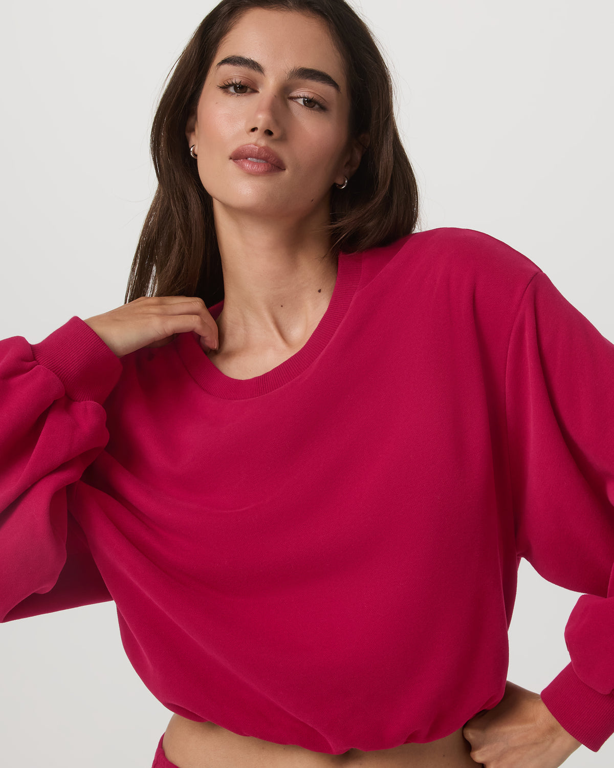 Sedona Bubble Crew Women's Strawberry Pullover Crewneck | Vuori outlet - US 1484