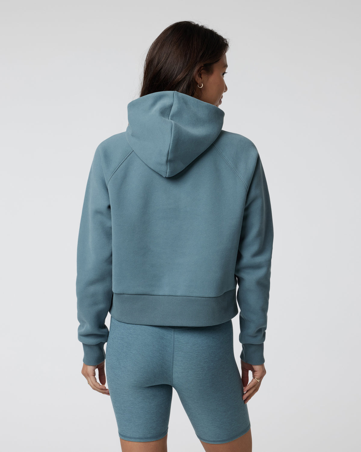 Restore Half Zip Hoodie Women's Smoke Blue Hoodie | Vuori onsale - US 9221