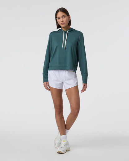 Halo Essential Hoodie Moss Heather Pullover | Vuori online - US 1563