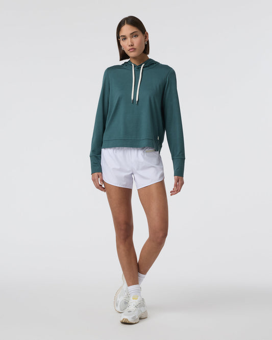 Halo Essential Hoodie Moss Heather Pullover | Vuori online - US 1563