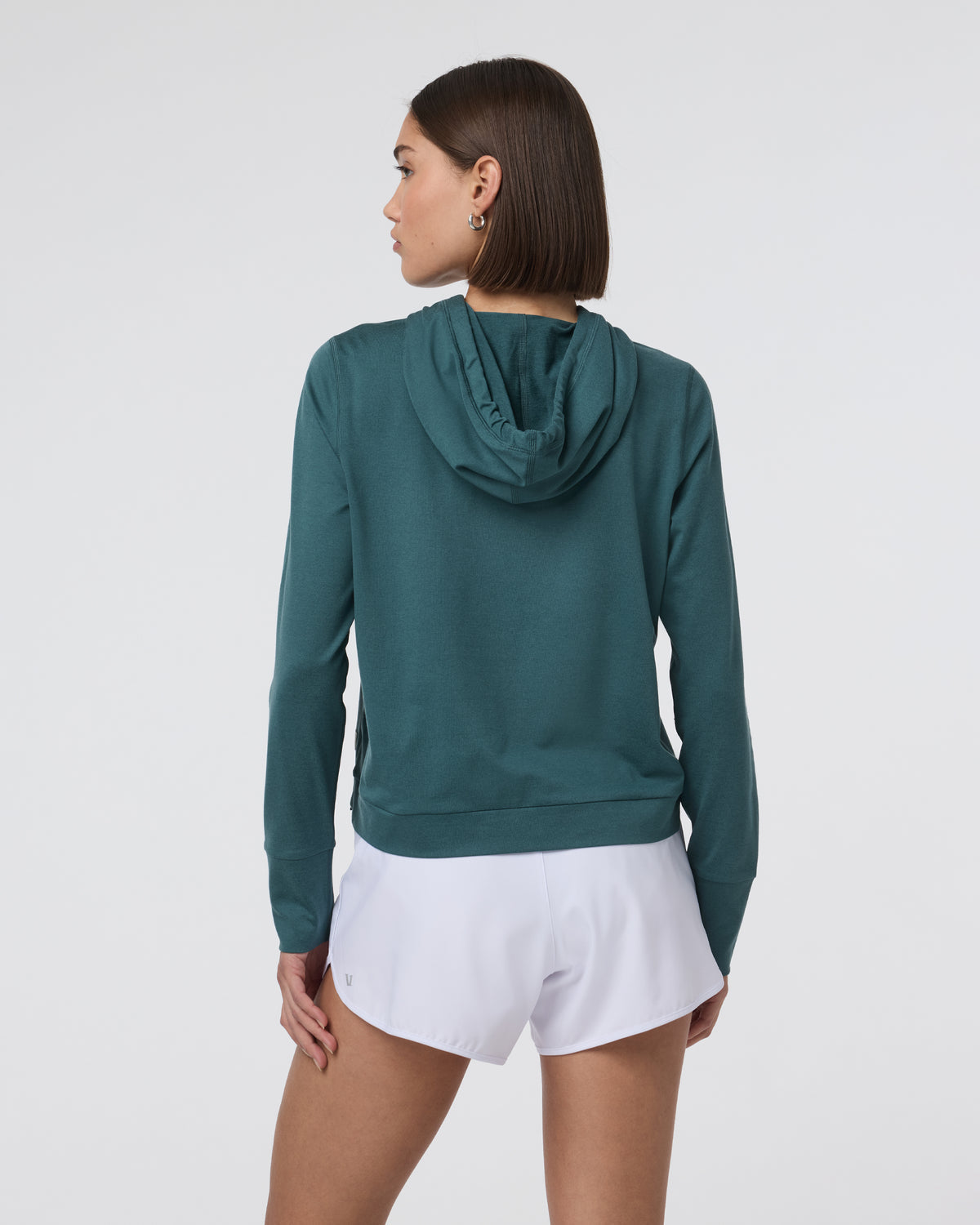 Halo Essential Hoodie Moss Heather Pullover | Vuori online - US 1563