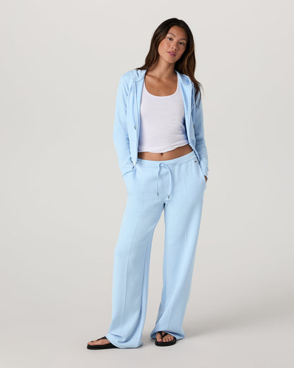 Compose Full Zip Hoodie Women's Crystal Blue Jacket | Vuori shop - US 9425