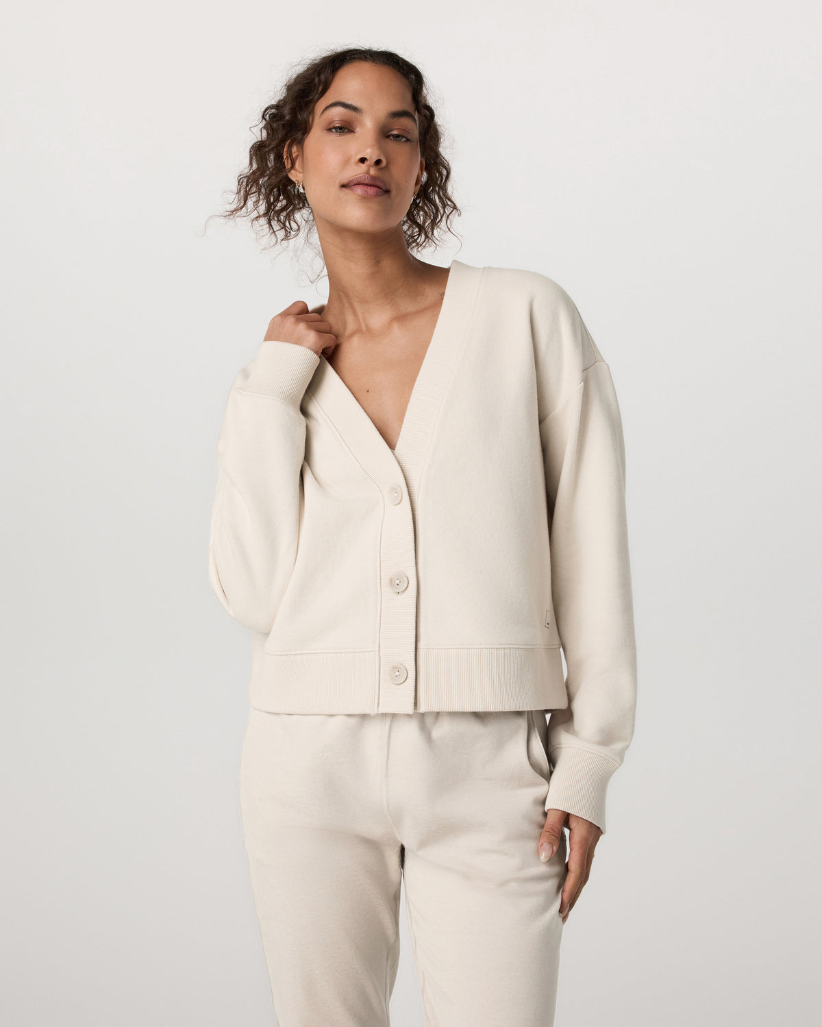 Sedona Cardigan Women's Bone Button-Down Sweater | Vuori sale - US 3596
