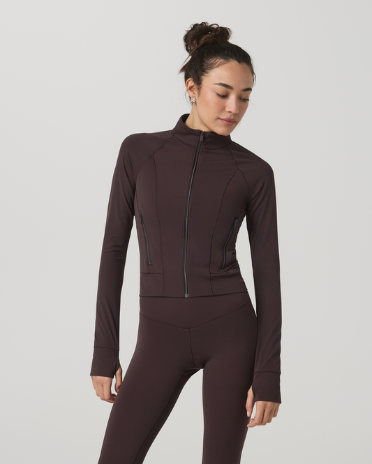 Vuori AllTheForm™ Fitness Jacket Women's French Roast Jacket | Vuori onsale - US 4278