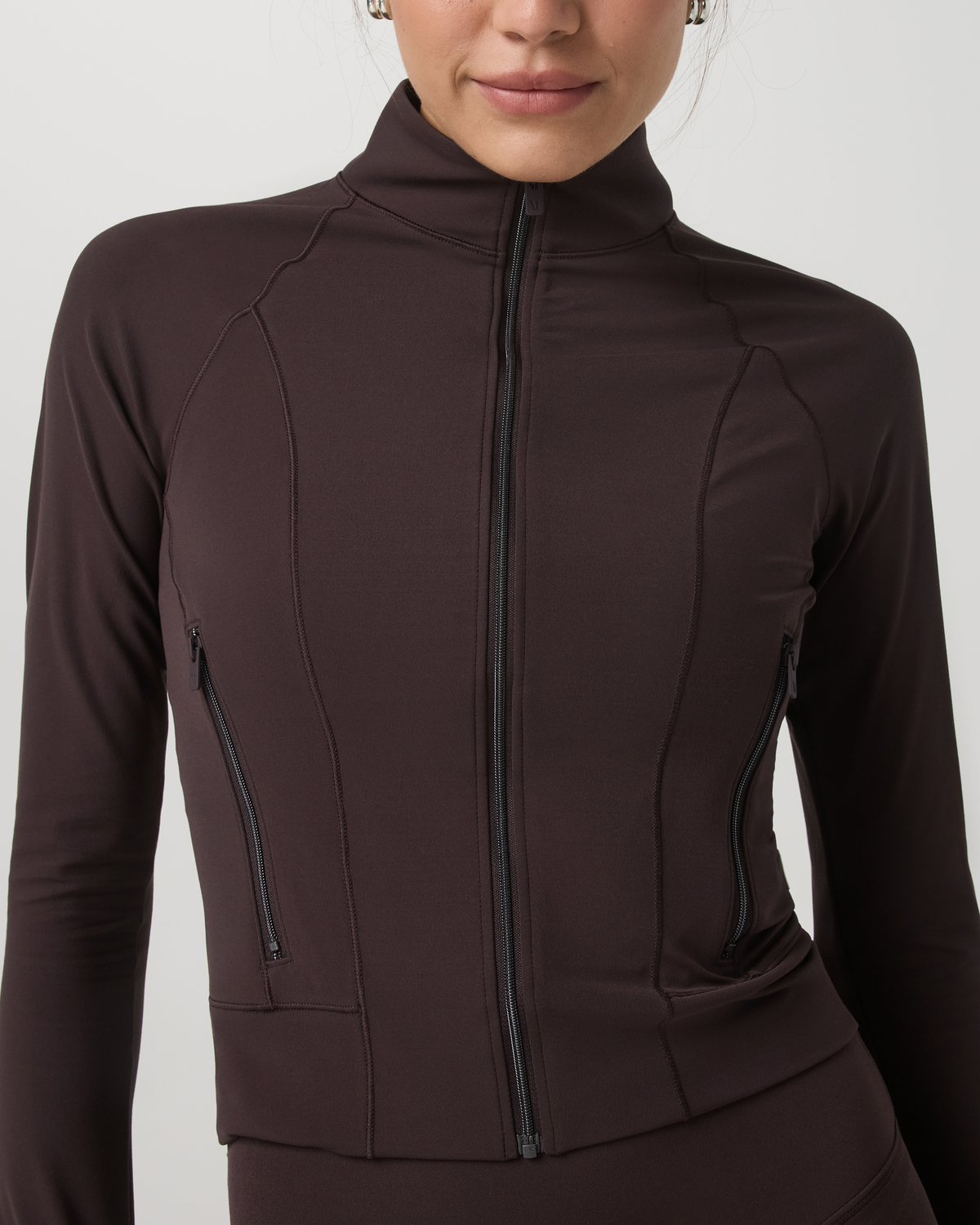 Vuori AllTheForm™ Fitness Jacket Women's French Roast Jacket | Vuori onsale - US 4278