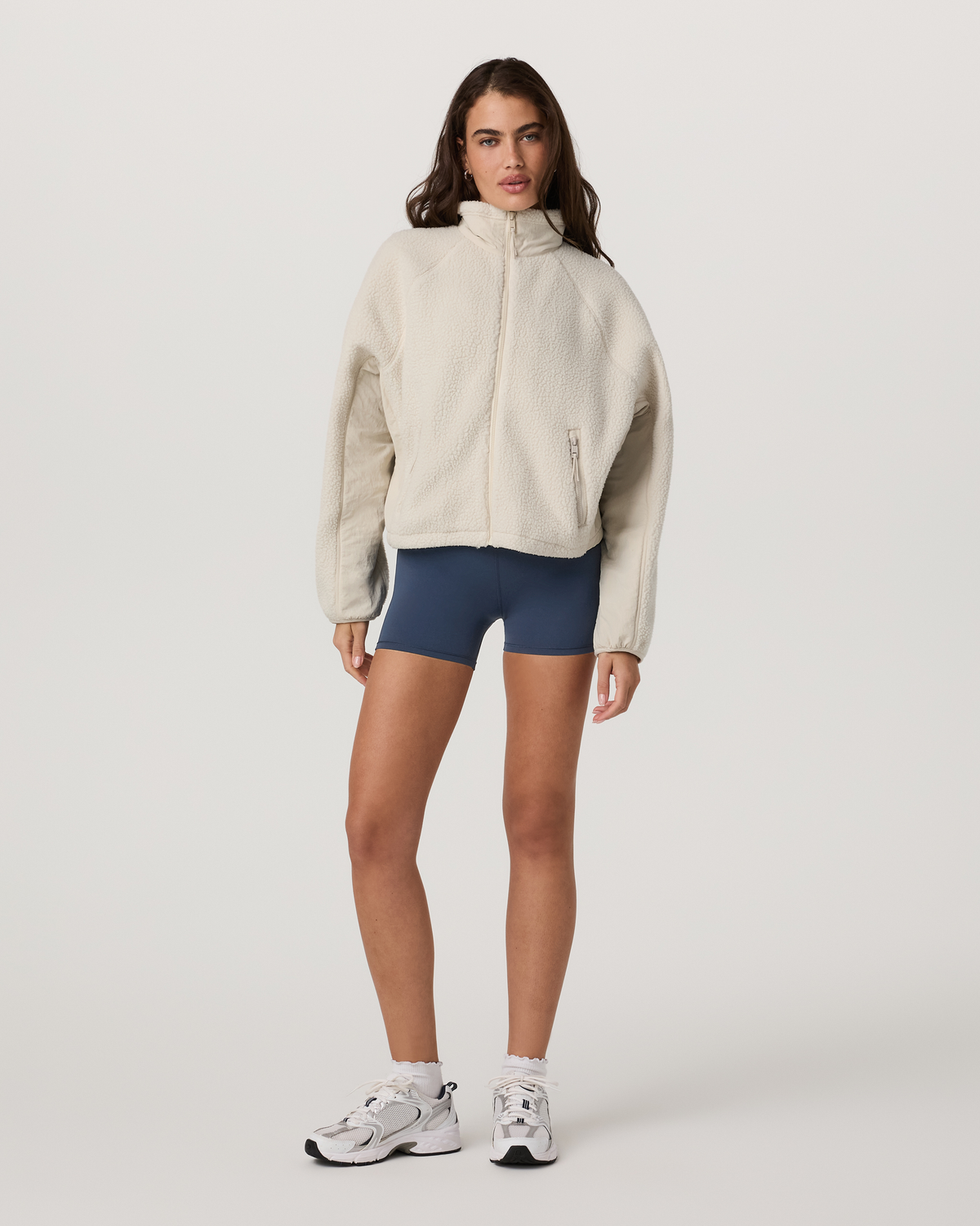 Alpine Jacket Women's Cozy Fleece Jacket in Bone | Vuori for sale - US 3500
