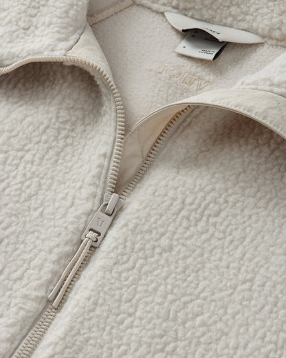 Alpine Jacket Women's Cozy Fleece Jacket in Bone | Vuori for sale - US 3500