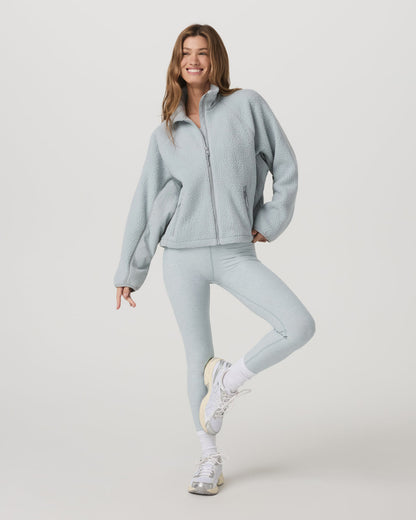 Alpine Jacket Women's Cozy Fleece Jacket in Blue Haze | Vuori online - US 2757