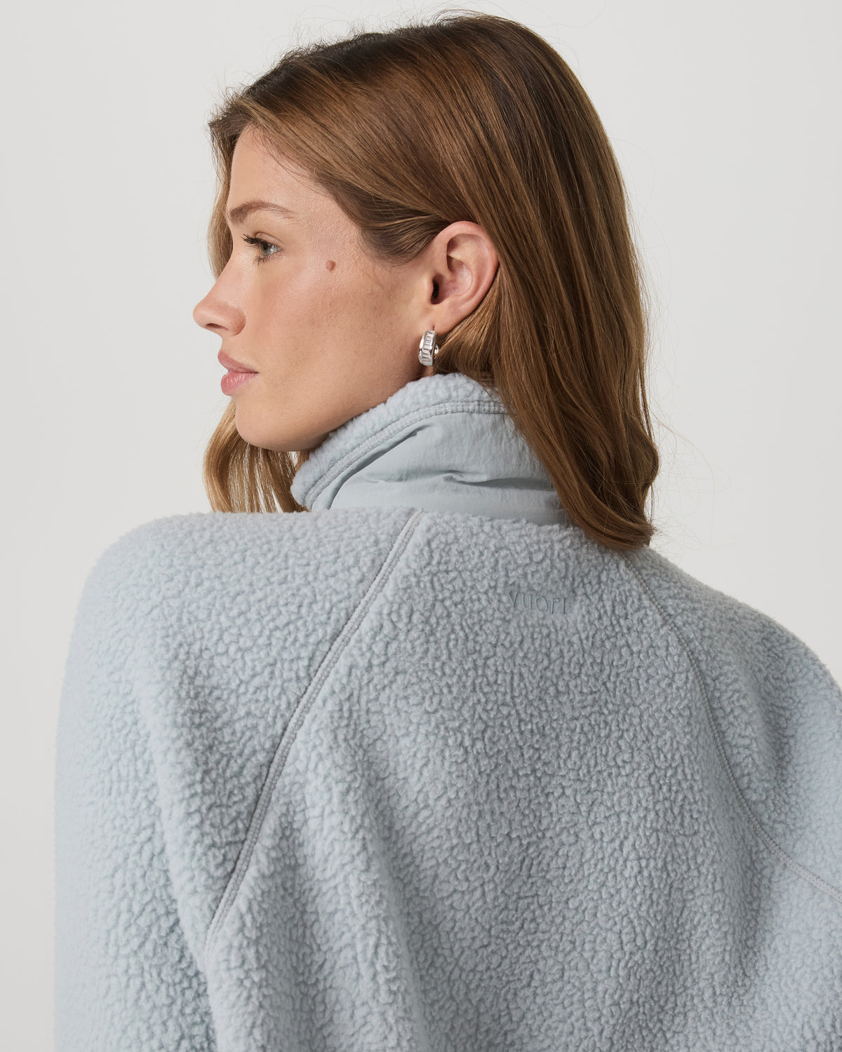 Alpine Jacket Women's Cozy Fleece Jacket in Blue Haze | Vuori online - US 2757