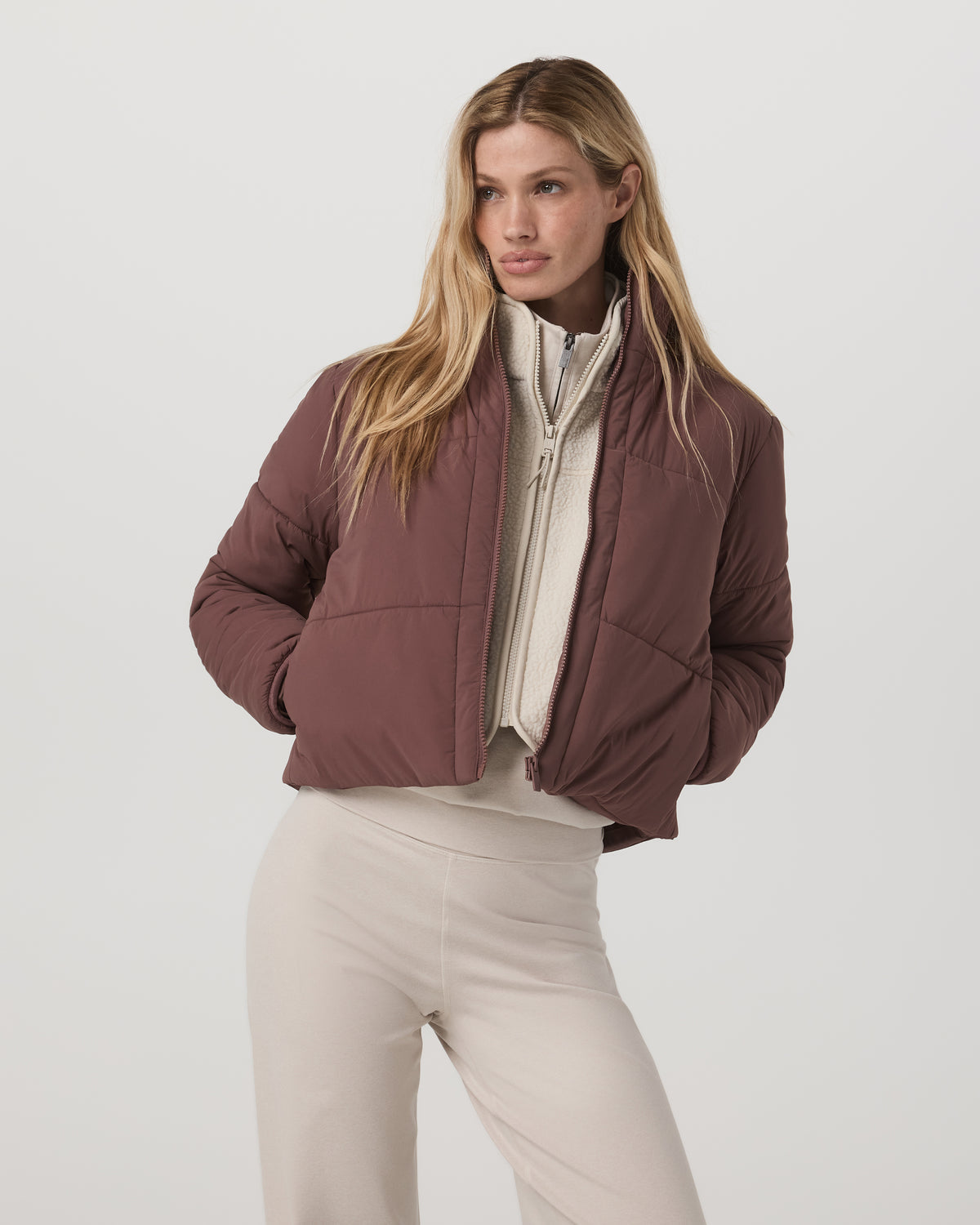 Canyon Insulated Venture Jacket Women's Sable Full-Zip | Vuori discount - US 4334