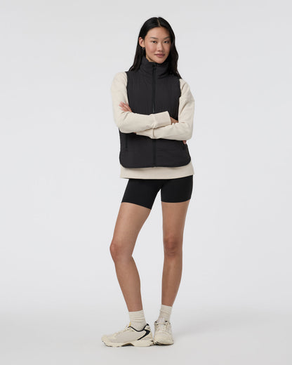 Canyon Insulated Vest Women's Black Vest | Vuori outlet - US 5553